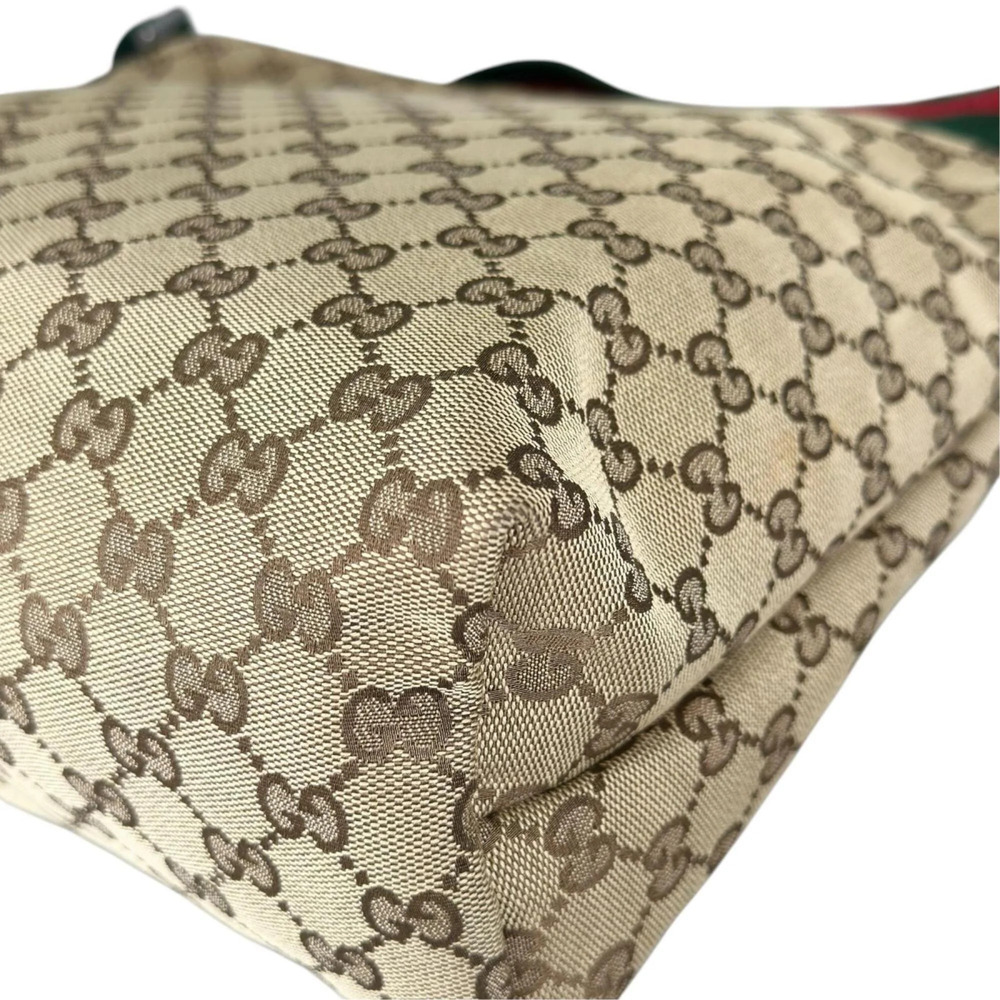 GUCCI Cream Canvas Tote Bag - Picture 10 of 15